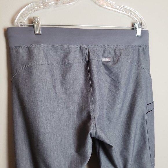 Figs Kade Graphite Cargo Scrub Pants Large Tall - Picture 7 of 11